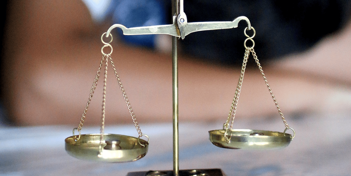 Justice, balance