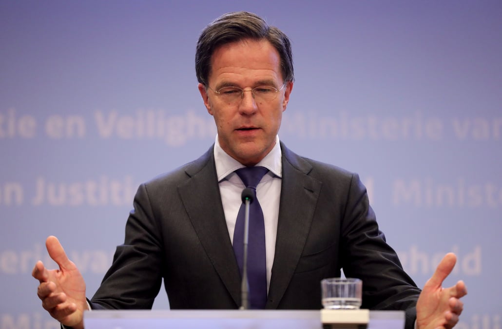 Coronavirus: rutte promet de contribuer au succes des discussions de l'eurogroupe