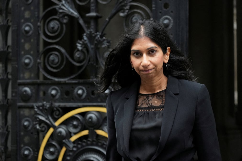 La ministre britannique de l'interieur, suella braverman