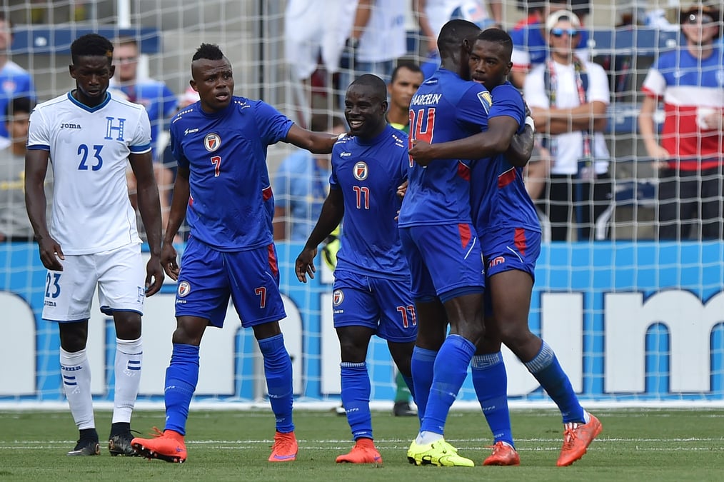 Les etats-unis et haiti en quarts de finale