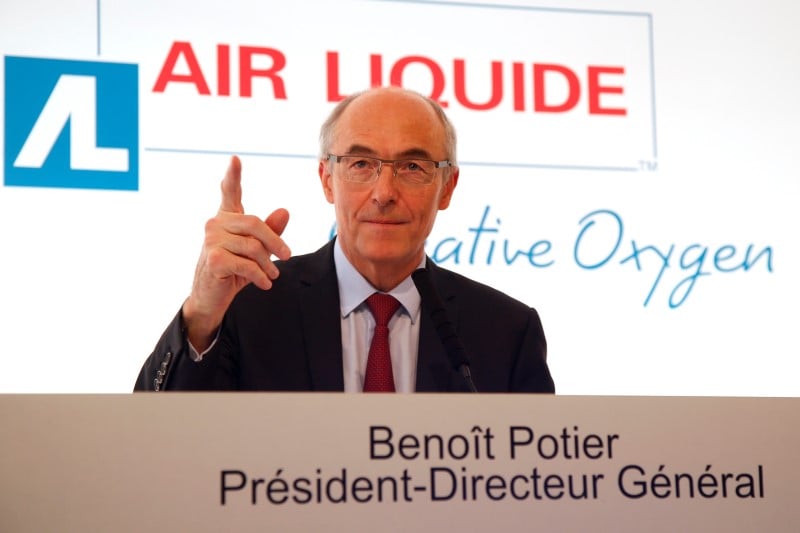 Air liquide et le cac 40 en repli a la mi-seance