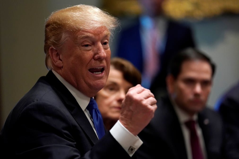 Trump serait pret a des changements sur les fusils d'assaut