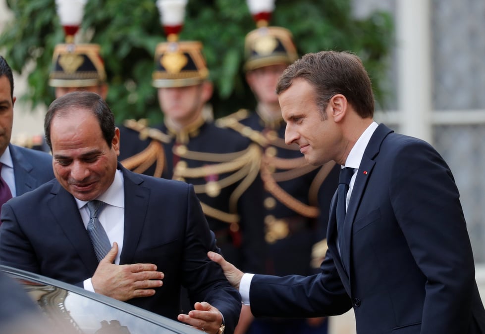 Macron appelle sissi a agir sur les droits de l'homme