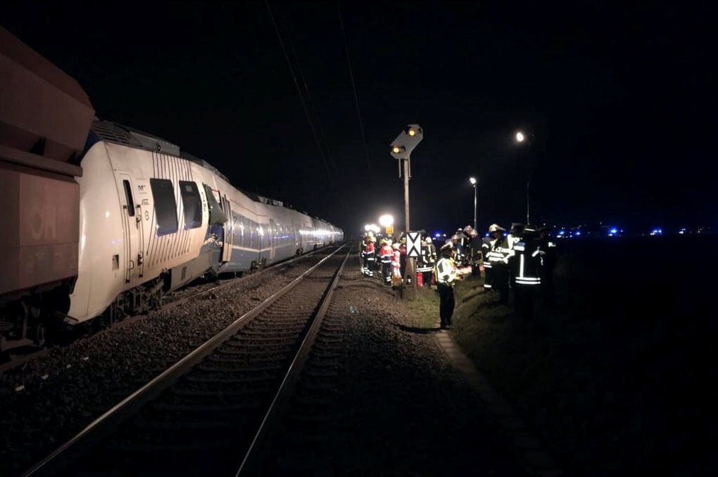 Collision ferroviaire en allemagne, environ 50 blesses