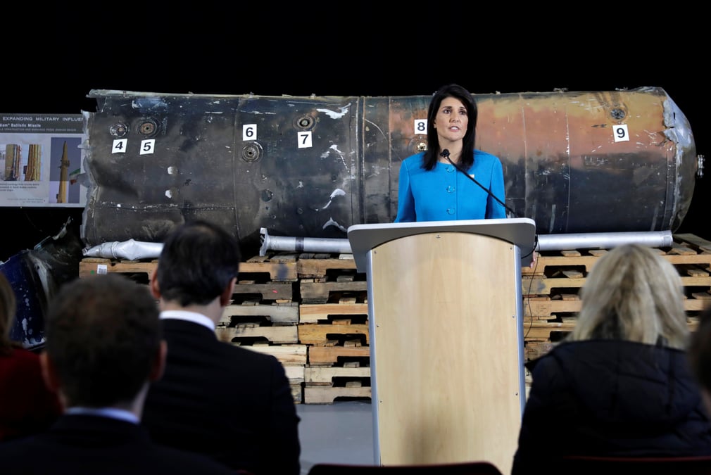 Les usa veulent creer une coalition contre l'iran, selon une ambassadrice