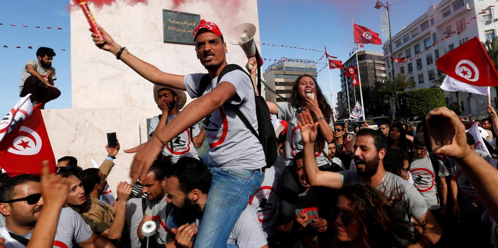 Manif Tunisie