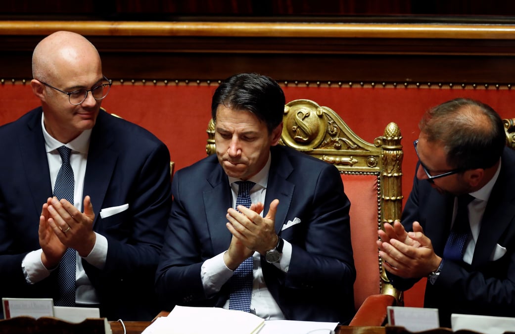 Italie: le gouvernement conte ii obtient la confiance du senat