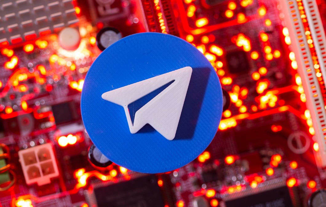 La messagerie Telegram compte 950 millions d'utilisateurs dans le monde (Photo d'illustration).