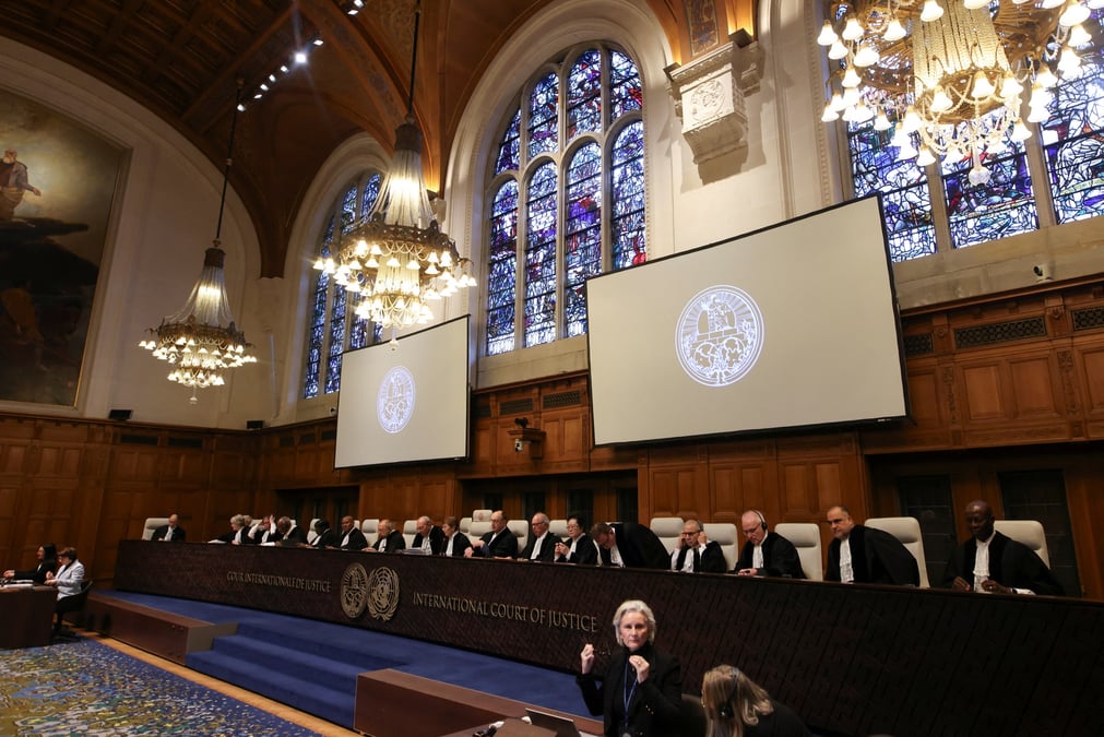La cour internationale de justice, a la haye