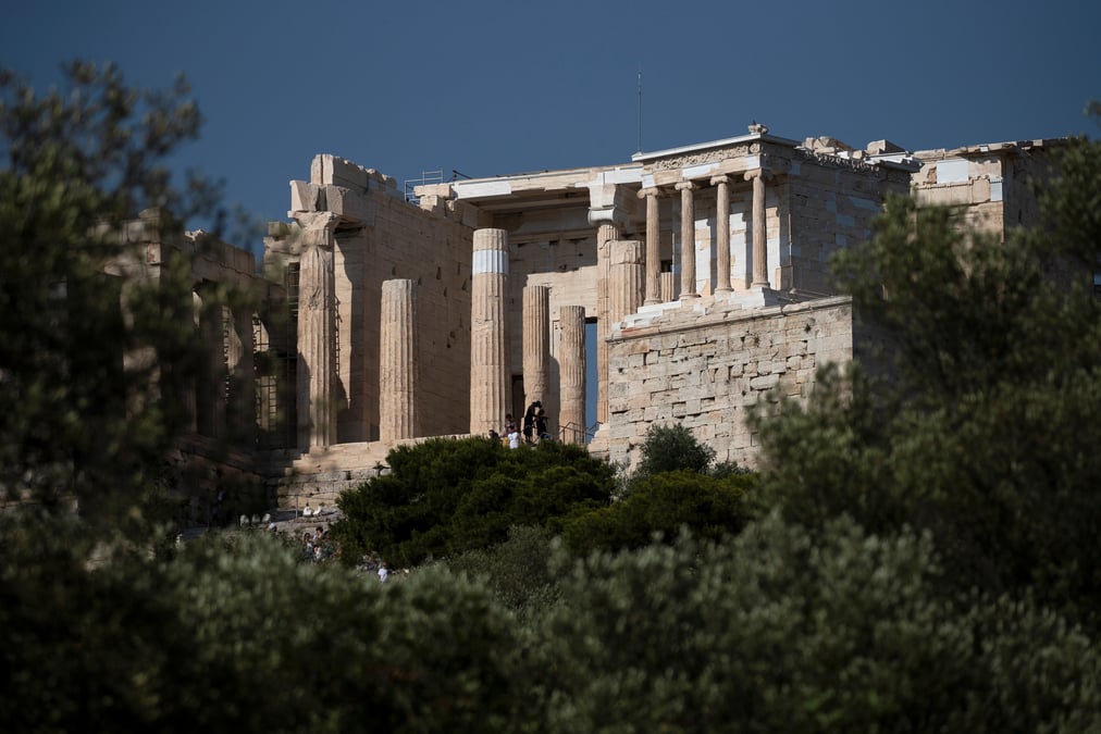 Les changements climatiques affectent les monuments grecs