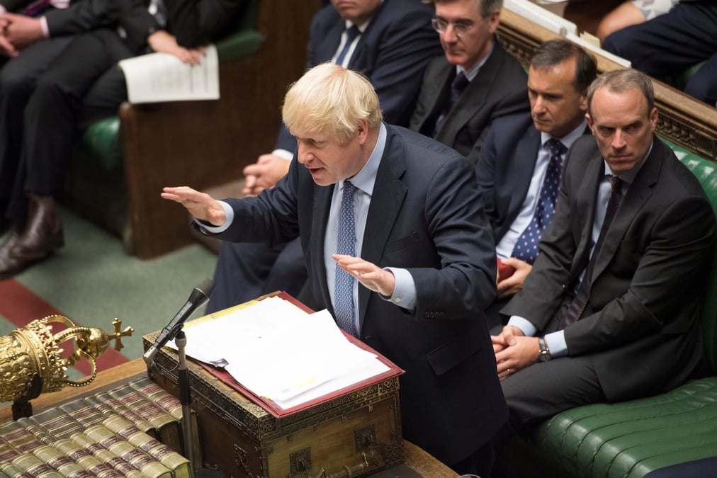 Brexit: le bras de fer entre johnson et l'opposition va se poursuivre la semaine prochaine