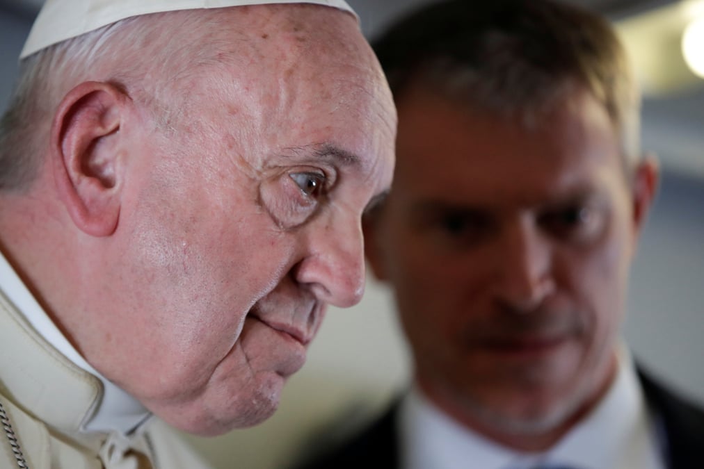 Face aux attaques, le pape francois "n'a pas peur des schismes"