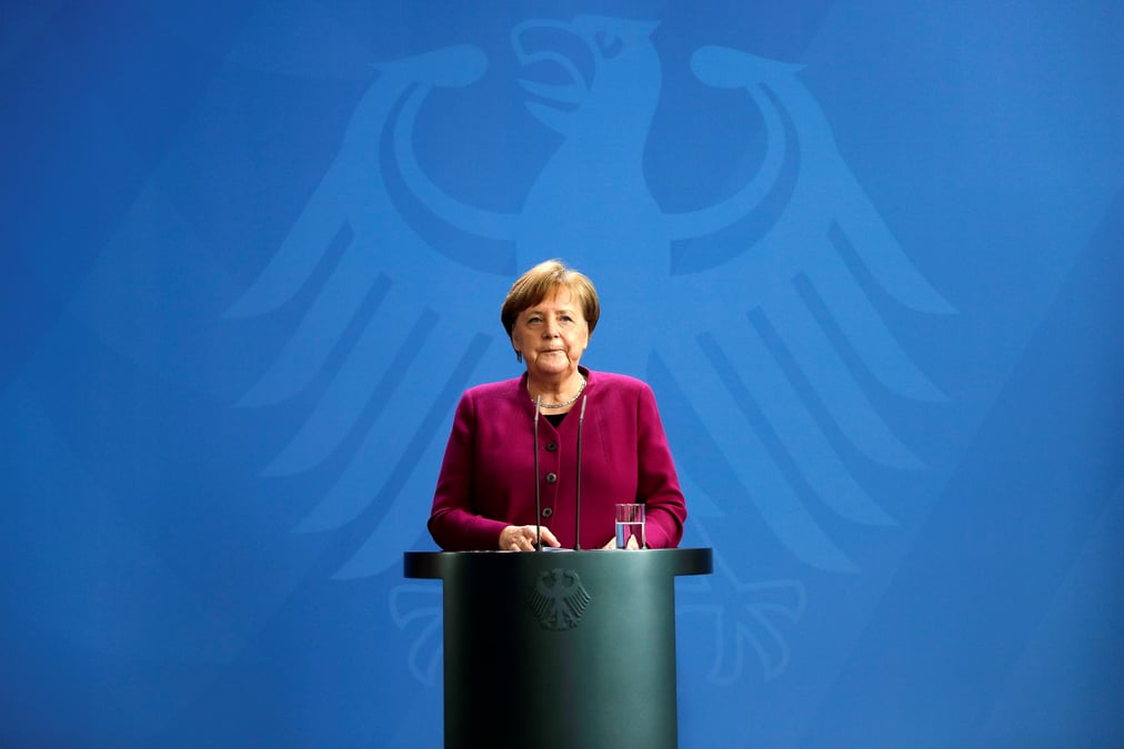 Coronavirus: merkel prete a faire preuve de solidarite