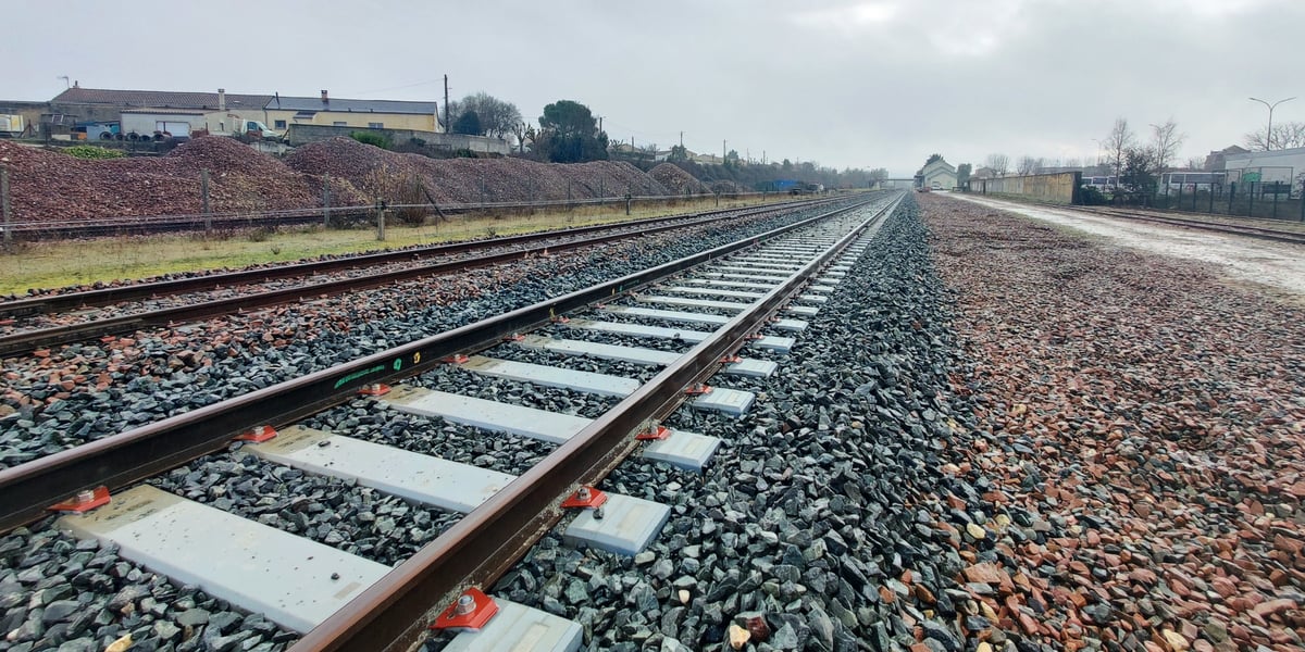 Douze TER et quatre trains de marchandises quotidiens circuleront à nouveau sur l'axe Niort-Saintes dès ce vendredi.