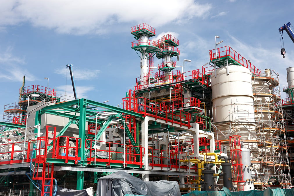 La premiere usine espagnole de biocarburants avances de deuxieme generation en construction au complexe industriel de carthagene
