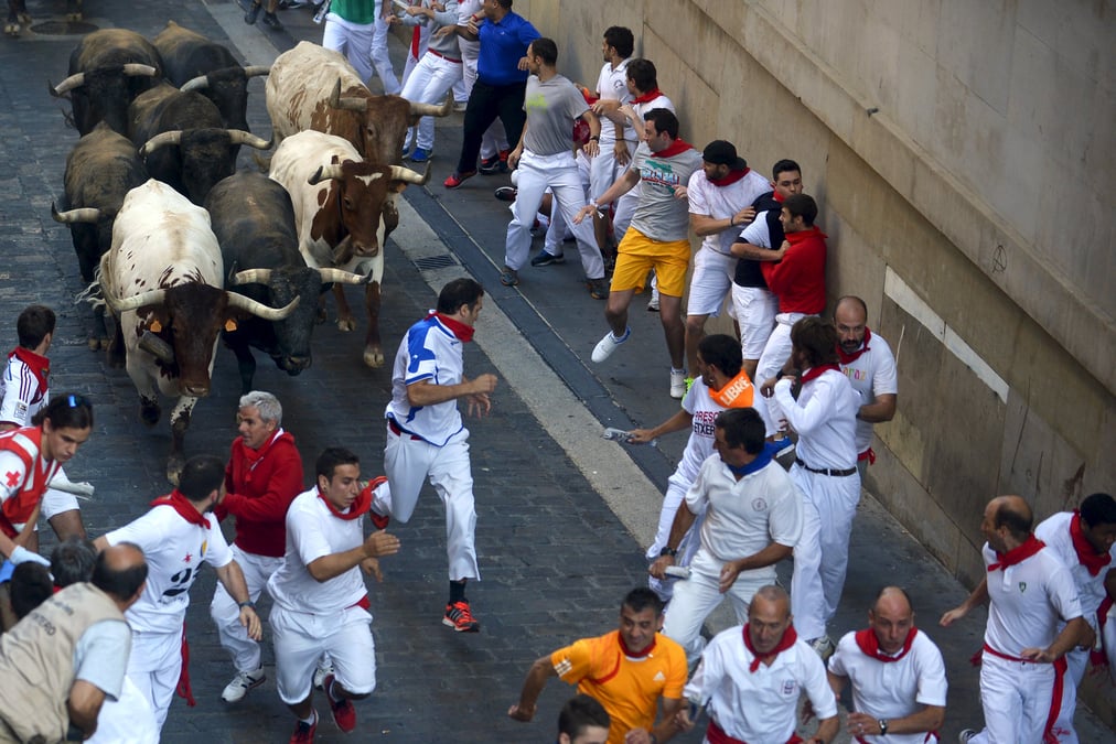 Un touriste francais meurt lors d'une course de taureaux en espagne