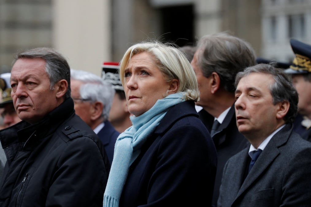 Bruxelles va lancer la procedure de levee d'immunite de le pen