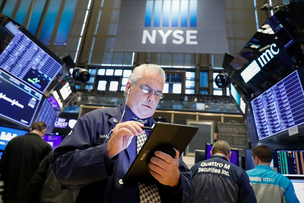 La bourse de new york finit en baisse