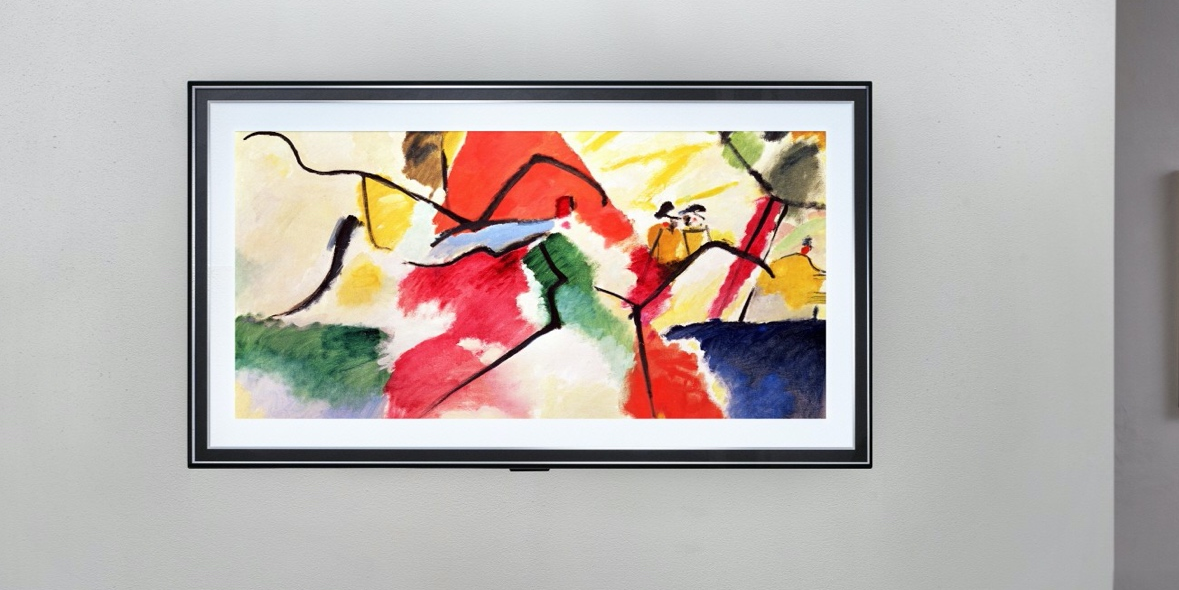 La nouvelle gamme de téléviseurs Gallery de LG transforme l'écran de télévision en tableau quand il est éteint. L'entreprise y affiche des oeuvres d'art pour un abonnement de 4 dollars par mois.