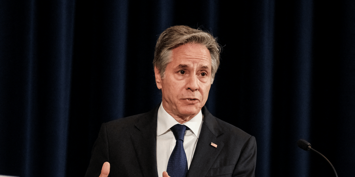 Cette visite en Chine est la deuxième en moins d’un an pour le ministre américain des affaires étrangères Antony Blinken (photo d'archive).