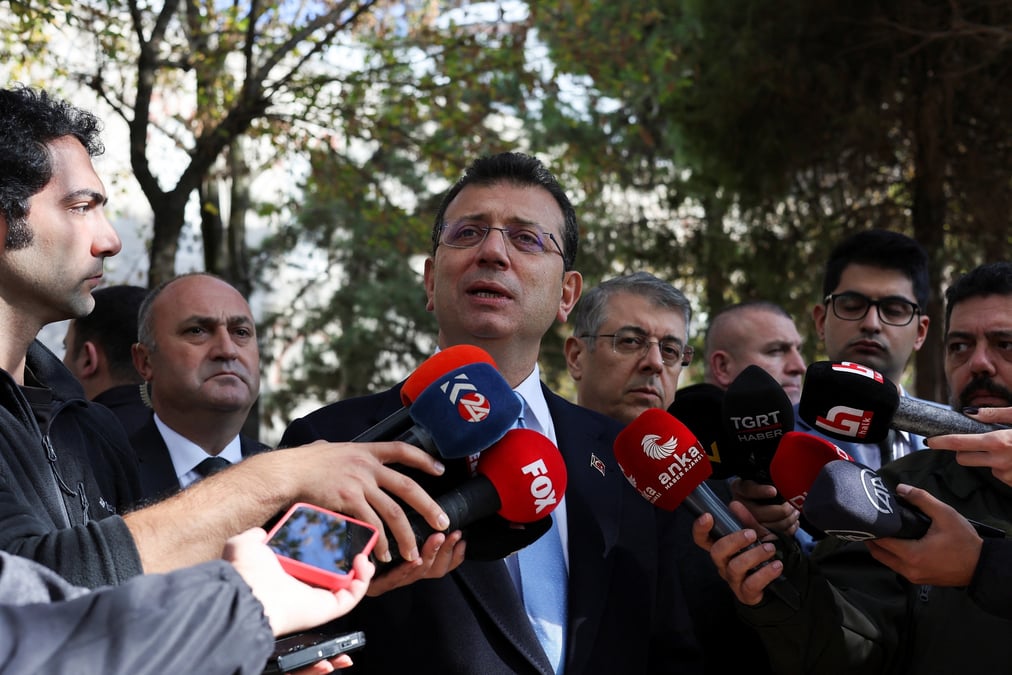 Un tribunal turc rend son verdict dans le proces d'ekrem imamoglu