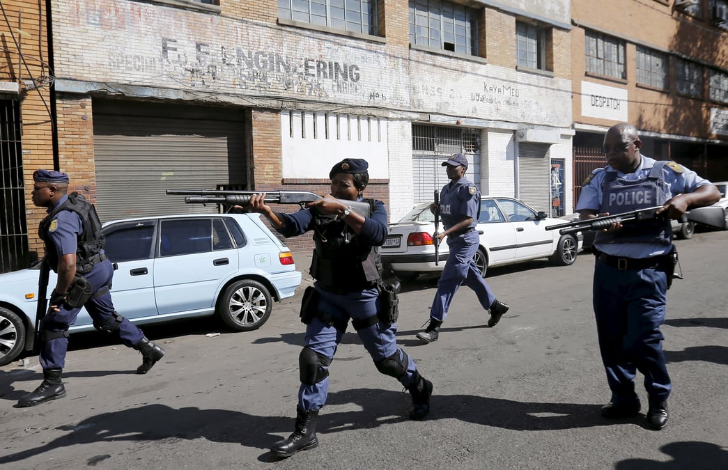 Onze personnes arretees en afrique du sud pour violences xenophobes