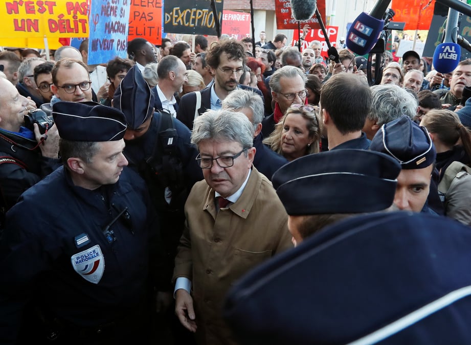 Le proces melenchon s'ouvre sous haute tension