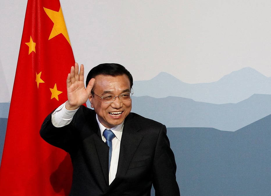 L'ancien premier ministre chinois li keqiang