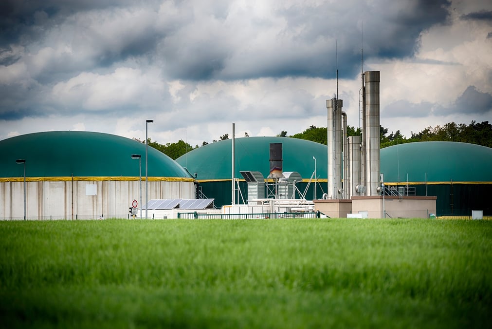 Usine de biométhane en Allemagne, gaz, énergie