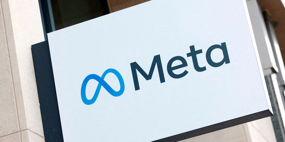 File photo: the logo of meta platforms' business group is seen in brussels