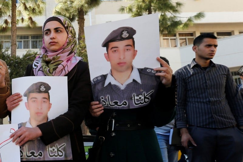 L'ei a execute le pilote jordanien captif le 3 janvier