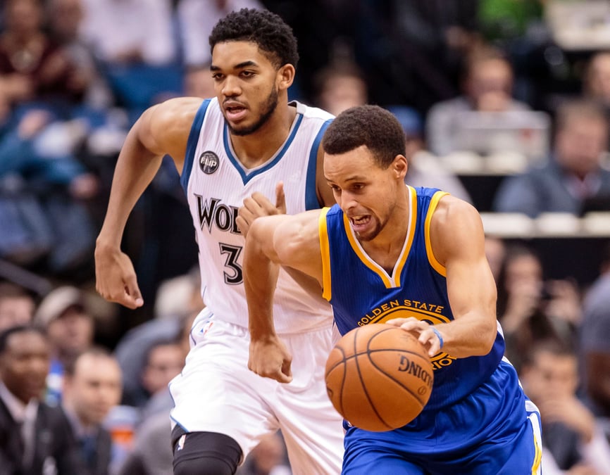 Nouveau festival de curry avec golden state, utah s'incline sans gobert