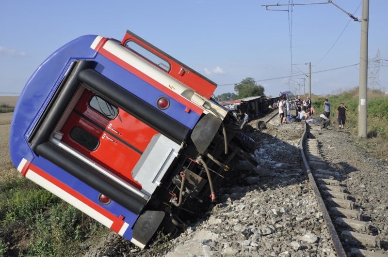 Cinq wagons ont deraille