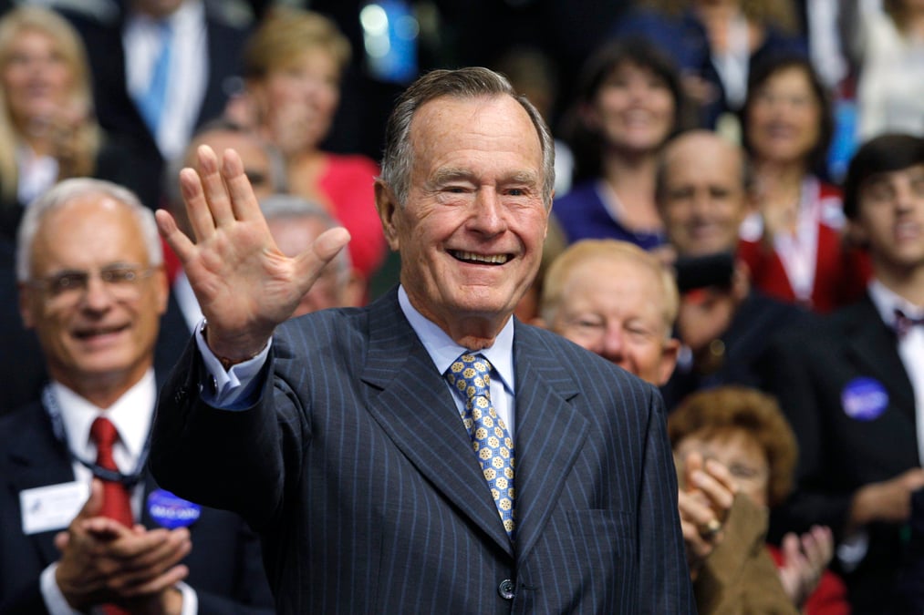 Deces de l'ancien president americain george h.w. bush