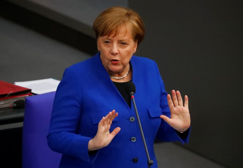 Brexit: merkel prete a accorder un "delai raisonnable" a may et au labour