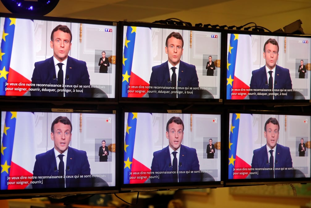 Macron defend l'espoir pour 2021