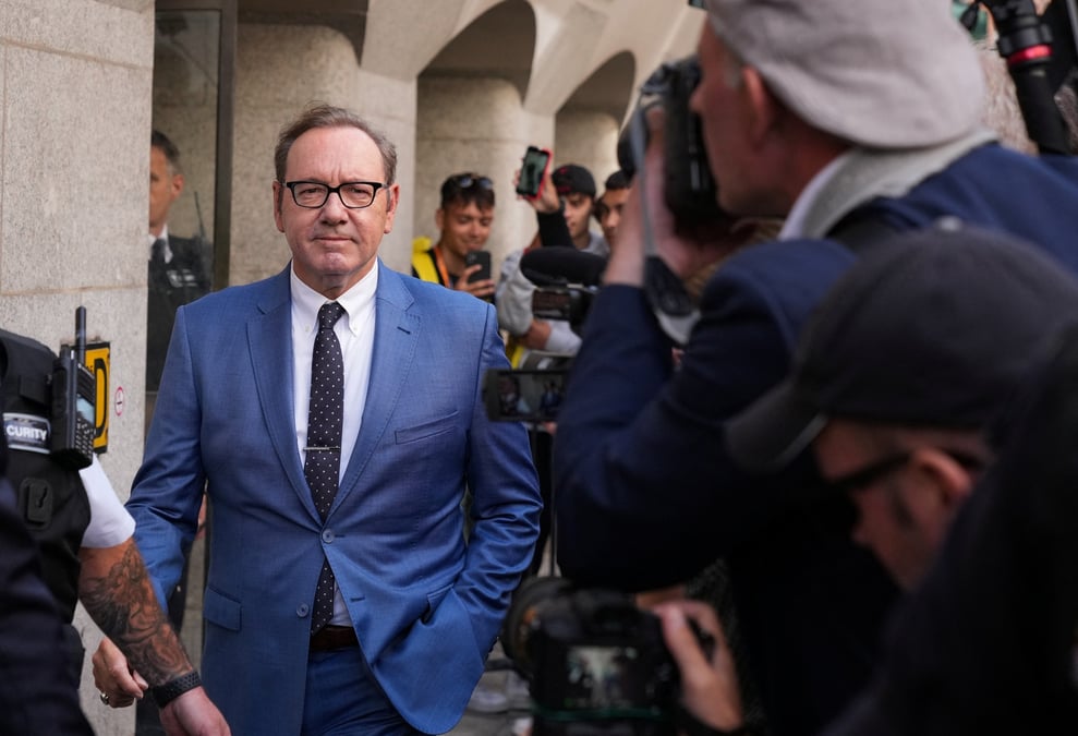 L'acteur kevin spacey plaide non coupable a des accusations d'agressions sexuelles