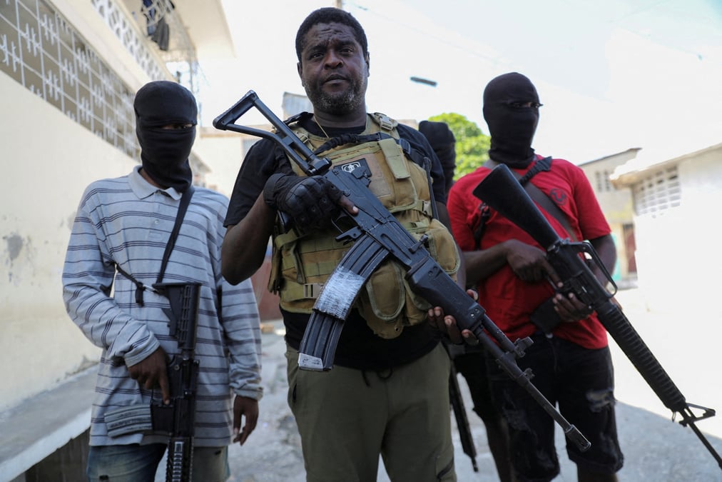 Membres du gang "g9" a port-au-prince