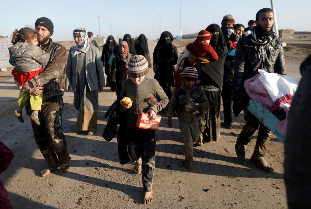 Plus de 200.000 civils ont fui mossoul au total