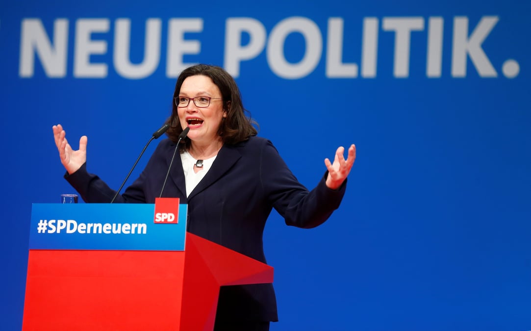 Allemagne: une femme presidente du spd, une premiere en 154 ans