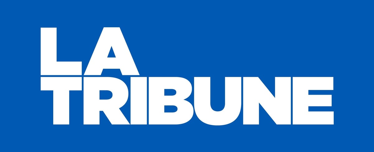 Logo élargi, La Tribune,