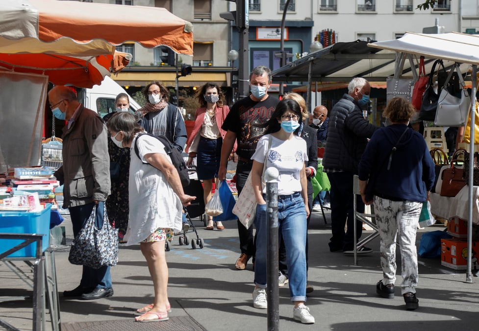 Coronavirus: pres de 5.000 nouveaux cas recenses en france