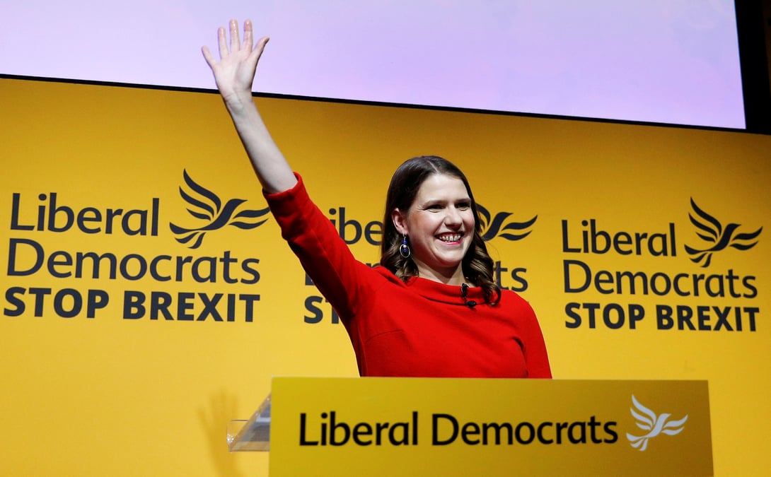 Jo swinson elue a la tete des lib-dem britanniques