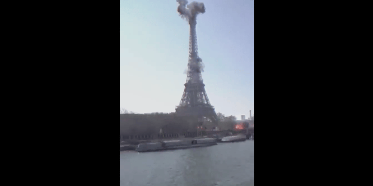Parlement ukrainien, Paris bombardée, effets spéciaux,