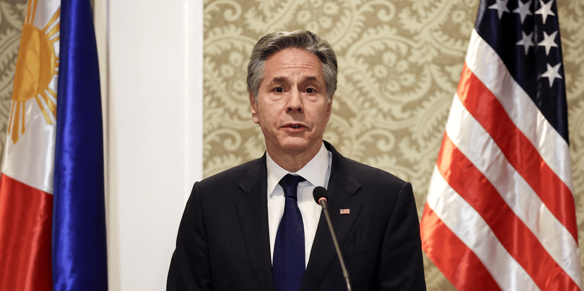 Le secrétaire d'État américain Antony Blinken a entamé une brève tournée en Asie, qui l'a ammenée, outre aux Philippines, en Corée du Sud.