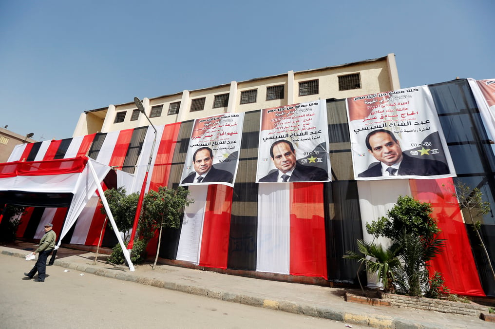 Election en egypte: sans reel rival, sissi espere une forte participation