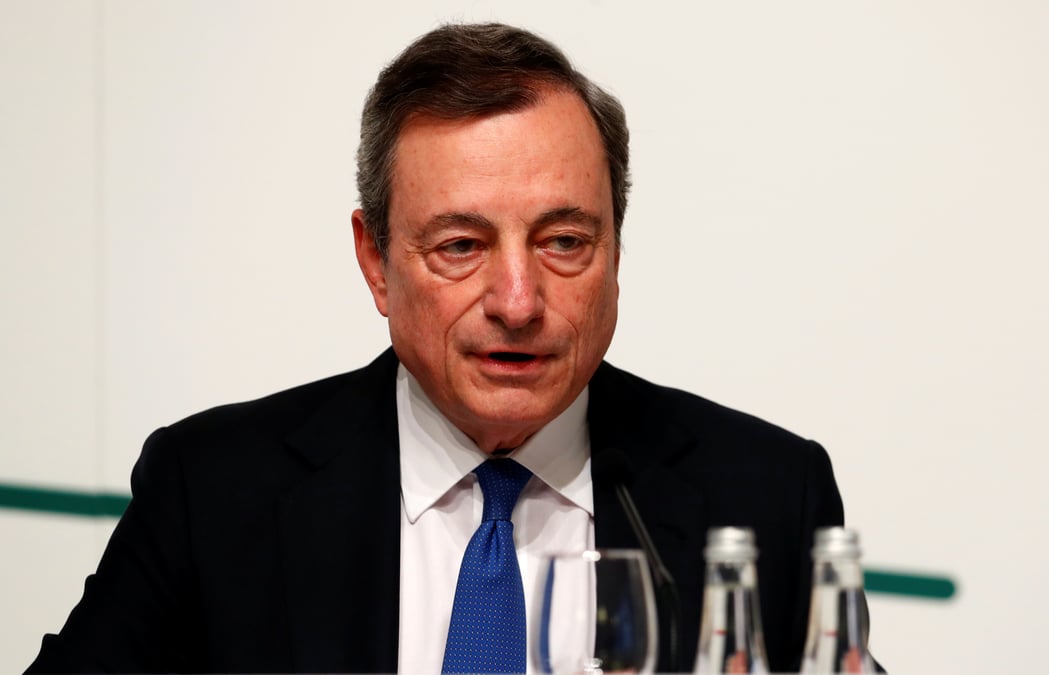 Draghi (bce): l'europe centrale tres exposee au conflit commercial