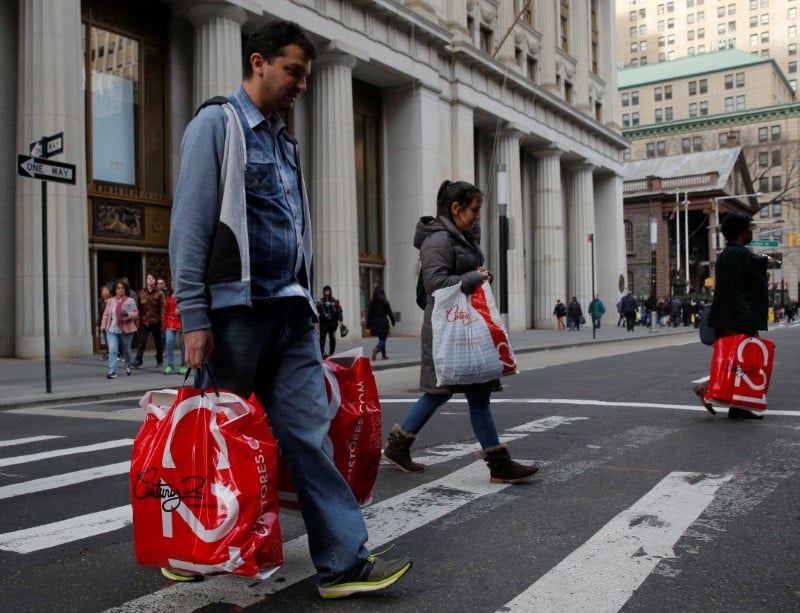 Faible hausse de la consommation des menages aux usa en fevrier