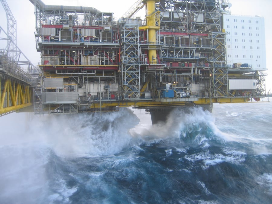 pétrole, plateforme offshore, Rig 1,  Mer du Nord, gaz, exploration, extraction,
