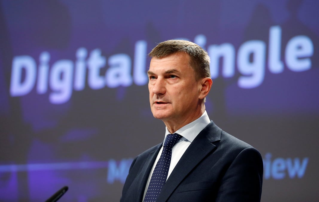 Andrus Ansip, Commission européenne,